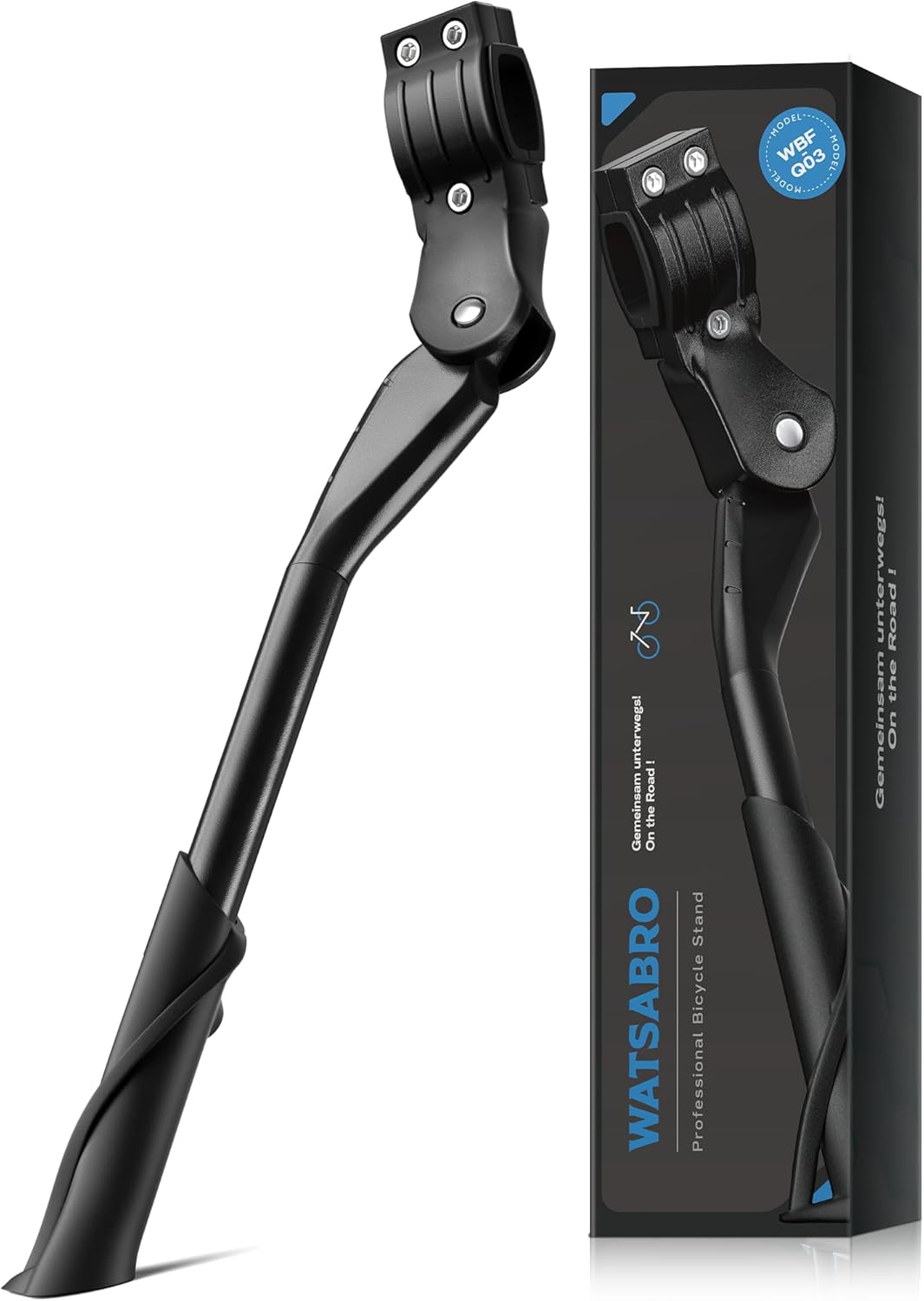 WATSABRO Fahrradständer 24-29 Zoll, Höhenverstellbarer Fahrrad ständer, Maximale Belastung 35(Pro+ 42 | 2.0 45) Kg, Fahrradständer geeignet für Citybikes, Mountainbikes, VTT