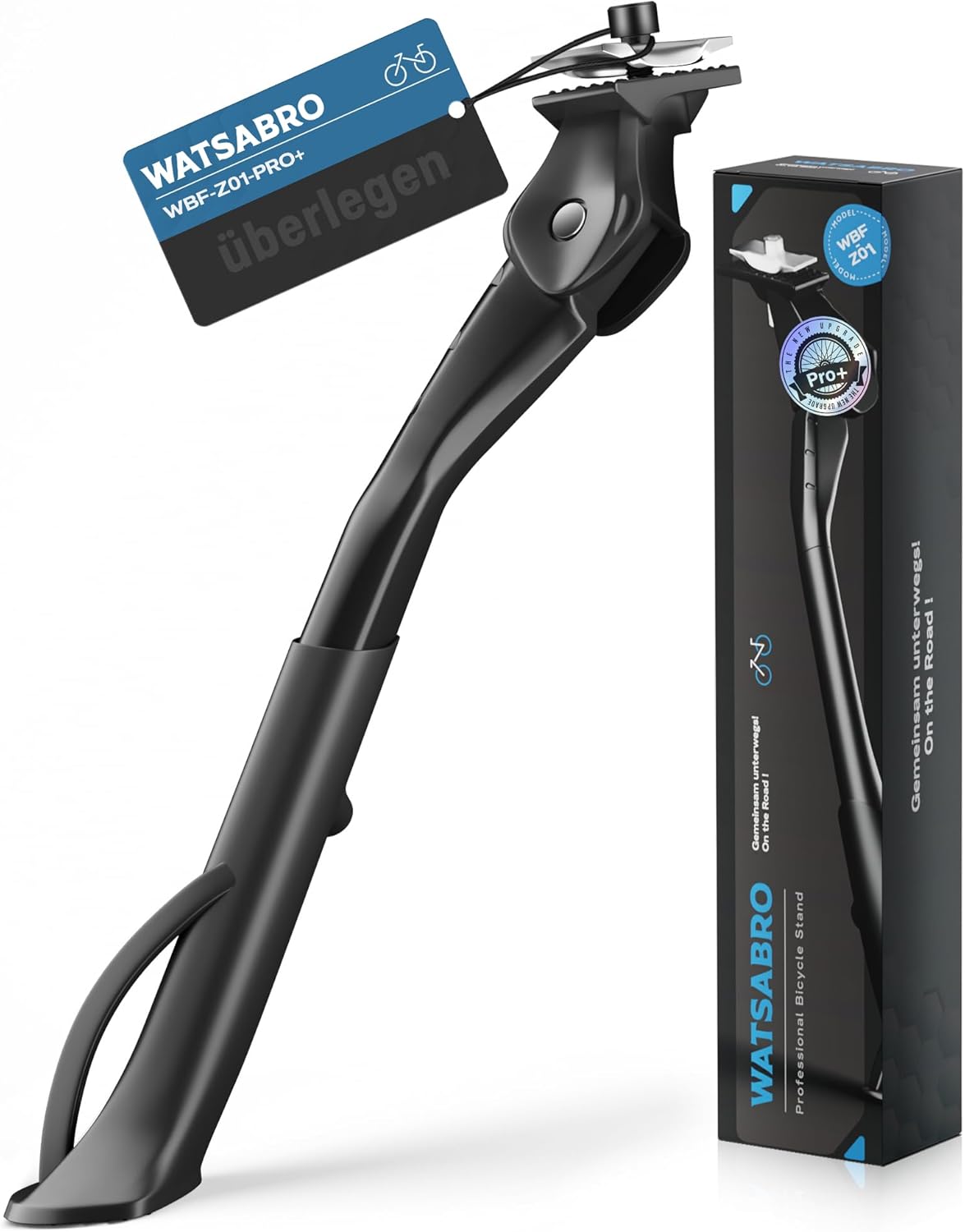 WATSABRO Fahrradständer 24-29 Zoll Höheverstellbar Aluminiumlegierung Fahrradständer, Stabil Fahrradständer für Montainbike, E-Bike, Rennrad, Cityrad, Trekkingrad